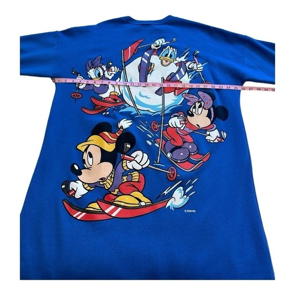 Mickey Unlimited Vintage Long Sleeve Sleep Shirt Tunic - Size Large - Picture 8 of 9